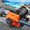 VEVOR 12V Diaphragm Pump, 3 GPM (11.36 L/min), 4-Chamber 12 Volt DC Water Pump with Automatic Pressure Switch 40-100 PSI Adjustable, 55 PSI - 2 of 4
