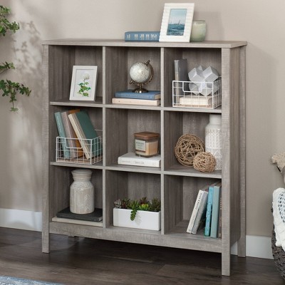 Spring Maple 9-Cube Storage Bookcase with MDF Shelves