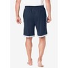 KingSize Hang-Down Lightweight Jersey Shorts - 3 of 4