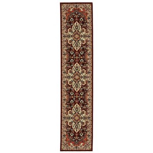 Oriental Weavers Lilihan 5502C Red/ Ivory Indoor Area Rug - 2'6" x 12' - 1 of 4