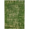 Green Abstract Non Skid Area Rug - 4 of 4