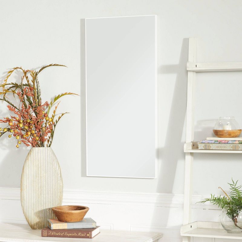 Wood Wall Rectangle Wall Mirror with Thin Frame - Olivia & May, 2 of 6