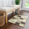 Contemporary Tile Modern Indoor Area Rug or Runner by Blue Nile Mills - 2 of 4