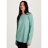 RBX Active Women's Buttery Soft Stretch Jersey Crewneck Long Sleeve Tunic Top with Thumbholes - 2 of 4