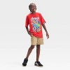 Boys' Marvel Comics Red Short Sleeve T-Shirt - Red - 4 of 4
