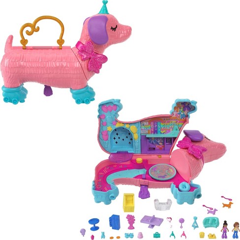 Polly Pocket Puppy Party Playset with 2 Dolls