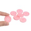 Unique Bargains Resin Craft Snap Round Flat 4-Hole Sewing Buttons 50 Pcs - 4 of 4