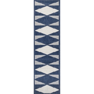 Nuloom Mickey Geometric Indoor and Outdoor Patio Area Rug