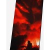 Stranger Things Mind Flayer Fiery Sky Adult Black Sweatpants - 2 of 2