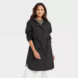 Women's Hooded Rain Coat - A New Day™