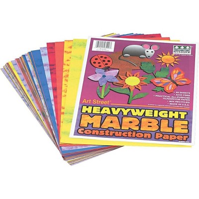 Assorted Publishers Pacon Art Street Marble Construction Paper 76 148200