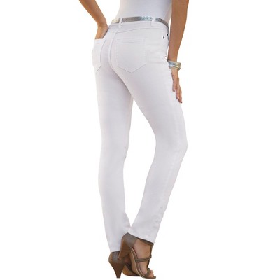 Roaman's Women's Plus Size Invisible Stretch Iconic Slim Jean