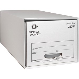 Business Source Storage Drawer Letter 12-1/2"x23-1/2"x10-1/4" 6/CT WE 26754 - 1 of 2