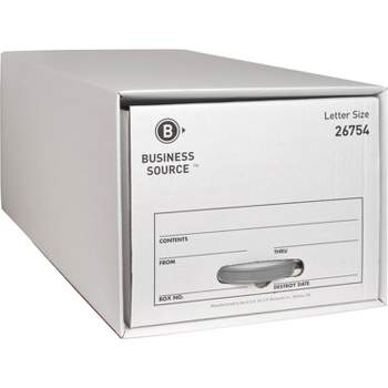 Business Source Storage Drawer Letter 12-1/2"x23-1/2"x10-1/4" 6/CT WE 26754