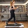 DeerRun Q1 Classic Pro Under Desk Walking Pad 300Lbs Capacity 15.4*39.4 inches Running Area - 2 of 4