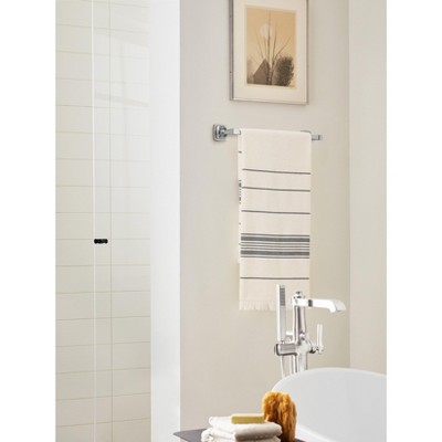 Polished Nickel Wall Mounted Towel Bar 20.25"
