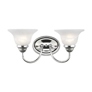 Livex Lighting Edgemont 2 - Light Vanity in  Polished Chrome - 1 of 4