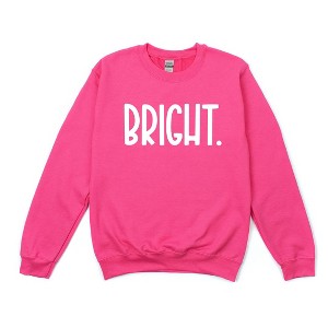 Simply Sage Market Women's Graphic Sweatshirt Bright Bold Puff Print - 1 of 4
