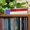 7" Patriotic “Stars & Stripes Forever" Tabletop Décor - National Tree Company - 2 of 3