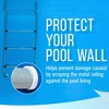 Impresa [4 Pack] Pool Ladder Bumpers to Protect Pool Liner - White Rubber Plug - 1.8” Inner Diameter - 3 of 4