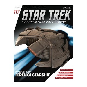 Eaglemoss Collections Star Trek Starships 22nd Cen Ferengi Ship Magazine - 1 of 3