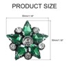 Unique Bargains Sparkling Crystal Star Beaded Patches for Clothing DIY Sewing 6 Pcs - 2 of 4