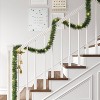 18' Christmas Pre-Lit Artificial Pine Garland Green with LED Lights - Wondershop™ - 2 of 4