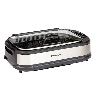 PowerXL Smokeless Grill Pro - Silver