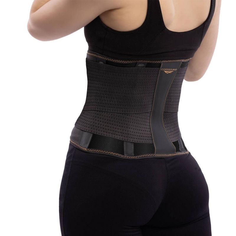 Copper Fit Core Shaper Waist Trimmer - Charcoal S/M, 3 of 6