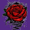 Women's Design By Humans Rugged Rose By Adamzworld Racerback Tank Top - 2 of 3