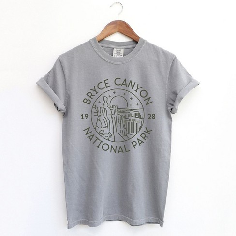 Simply Sage Market Women's Bryce Canyon National Park Short Sleeve Garment Dyed Tee - image 1 of 4