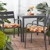 Kensington Garden 2pc 18" Square Outdoor Chair Pad - 2 of 4