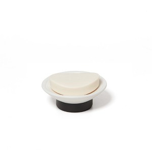 Roselli Trading Dubai Soap Dish (black trim) - 1 of 1