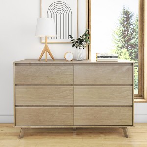 Blonde wood dresser sales