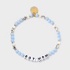 Little Words Project Boy Mom Bracelet - Blue - 3 of 4