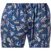 Voltron Mens' Classic Vintage TV Series '80s Tossed Print Pajama Pants Blue - 4 of 4