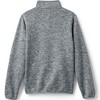 Lands' End Unisex Sweater Fleece Snapneck Pullover - image 2 of 3