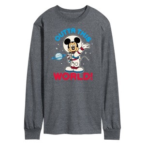 Men's - Disney - Outta This World Long Sleeve Graphic T-Shirt - 1 of 4
