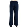 24seven Comfort Apparel Womens Comfortable Solid Color Palazzo Pants - 2 of 3