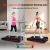 FIONECA 7¡ã Incline Walking Pad Treadmill ¨C 2.55HP, LED Display, Compact Under Desk Design, 220 lbs Capacity - 2 of 4