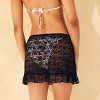 Women's Ruffle Hem Lace Swim Cover Up Mini Skirt - Wild Fable™ - 2 of 4