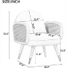 Acekool Mid-Century Accent Chair - 2 of 4