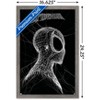 Trends International Marvel Spider-Man: World Of Webs - Black And White Framed Wall Poster Prints - 3 of 4