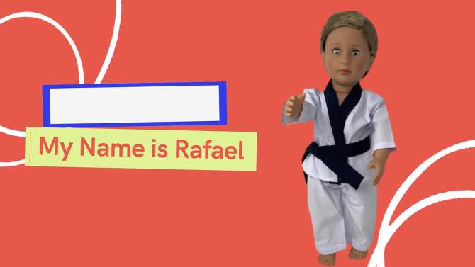 Doll Clothes Superstore Karate Outfit For Some Baby Alive And Little Baby Dolls, 2 of 6, play video