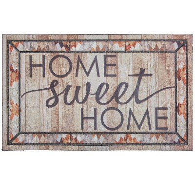 1'6"x2'6" Rustic Sweet Home Doorscapes Mat - Mohawk