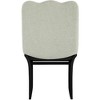 Meridina Furniture,Shaw Mint Chenille Fabric Upholstered Dining Chair - 3 of 4