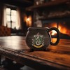 Silver Buffalo Harry Potter Slytherin Crest Black Kettle 3D Sculpted Ceramic Mug - 4 of 4