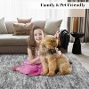 Runner Rug Washable Runner Rug Modern Abstract Runner Mat Hallway Contemporary Solid Rug Non-Slip Foldable Aesthetic Accent Floor Carpet - 4 of 4