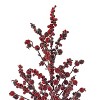 Vickerman 24" Winter Icy Red and Burgundy Berry Spray - 2 of 4