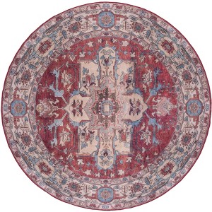 Tucson Vintage Persian TSN106 Power Loomed Machine Washable Skid-Resistant Indoor Rugs - Safavieh - 1 of 4